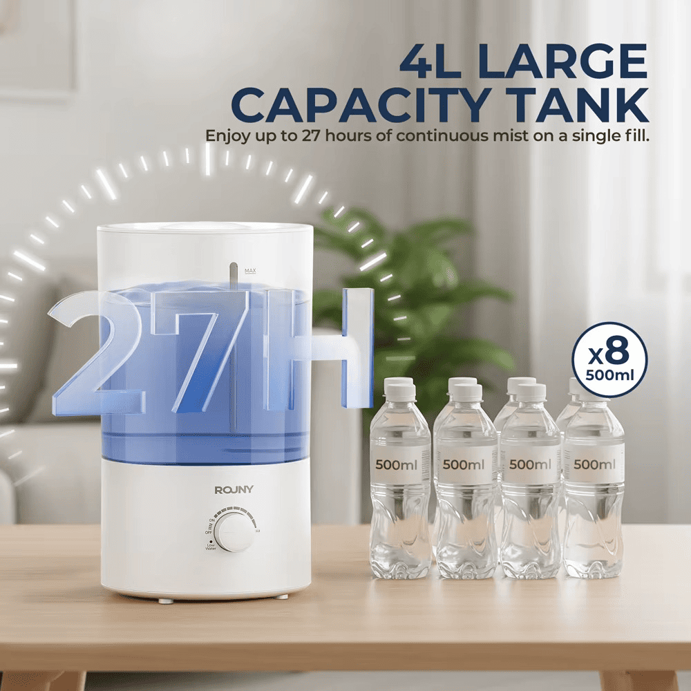 Ultraonic Cool Mist Humidifier - 4L - Silent