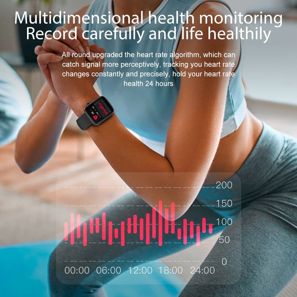 Smartwatch - Heart Monitoring, Sleep & Activity